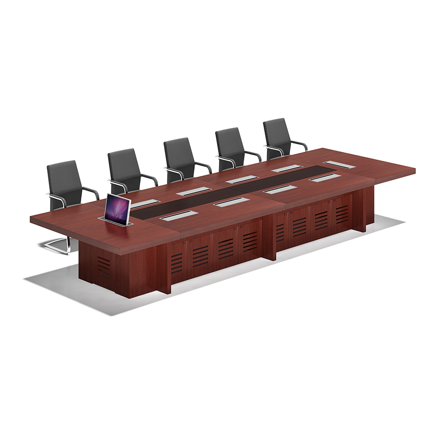 Office Furniture Factory - Modern Design Solid Wooden Conference Table
