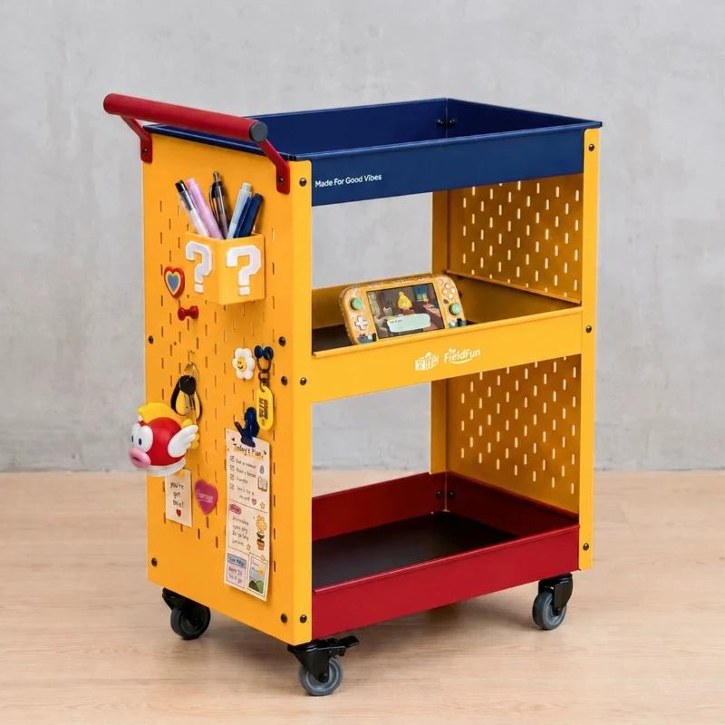 Pegboard Rolling Utility Cart  - Book Cart Rolling review and price