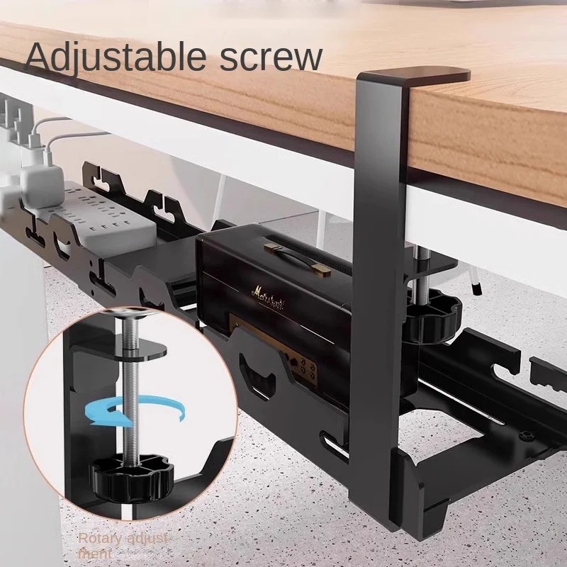 Under-Desk Metal Cable Holder  - Cable Tray Under Desk review and price