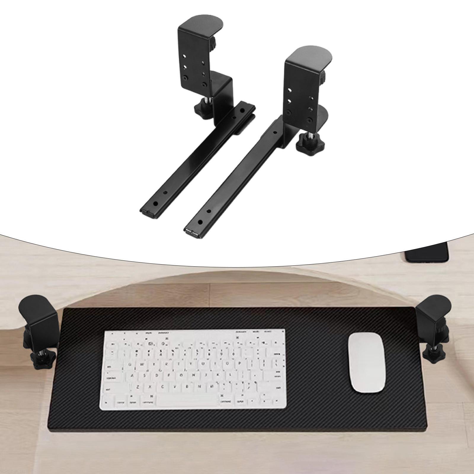 2x Under Desk Keyboard Tray Sl - Keyboard Drawer Under review and price