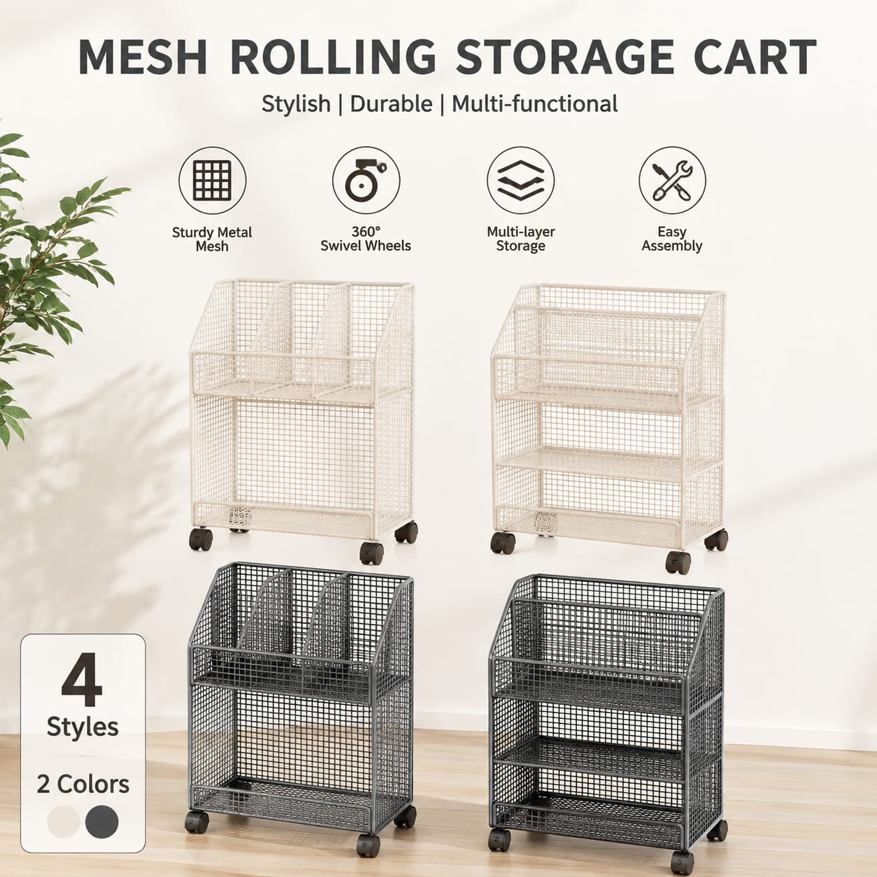 Mobile Rolling Book Cart with  - Book Cart Rolling review and price