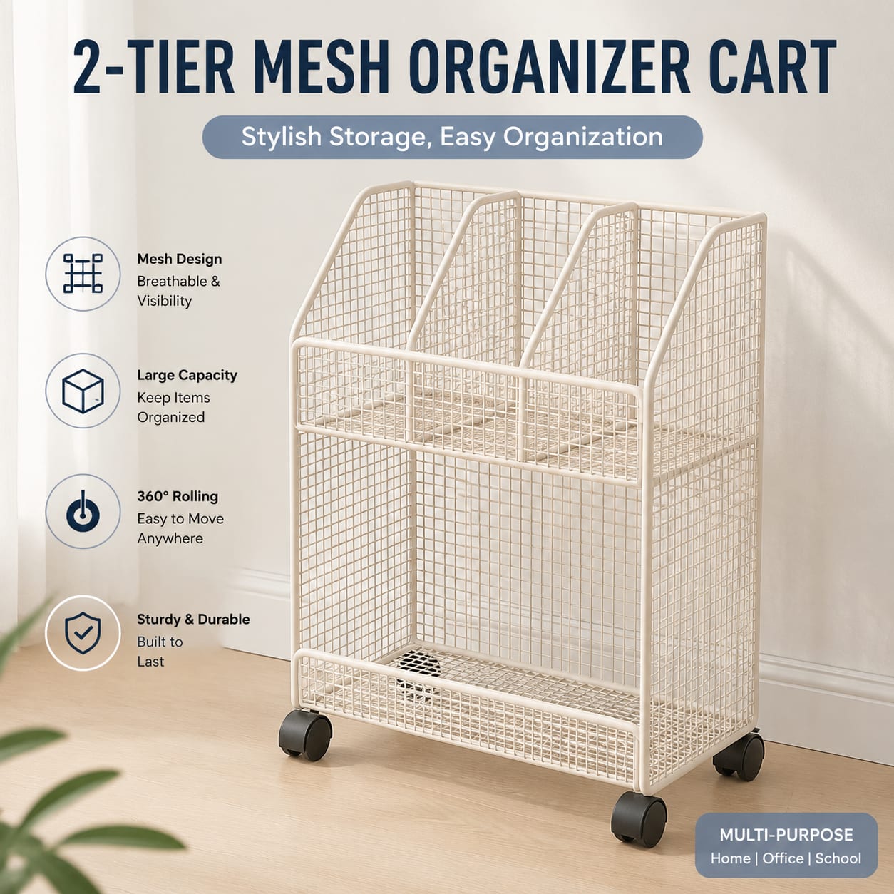Mobile Rolling Book Cart with  - Book Cart Rolling review and price