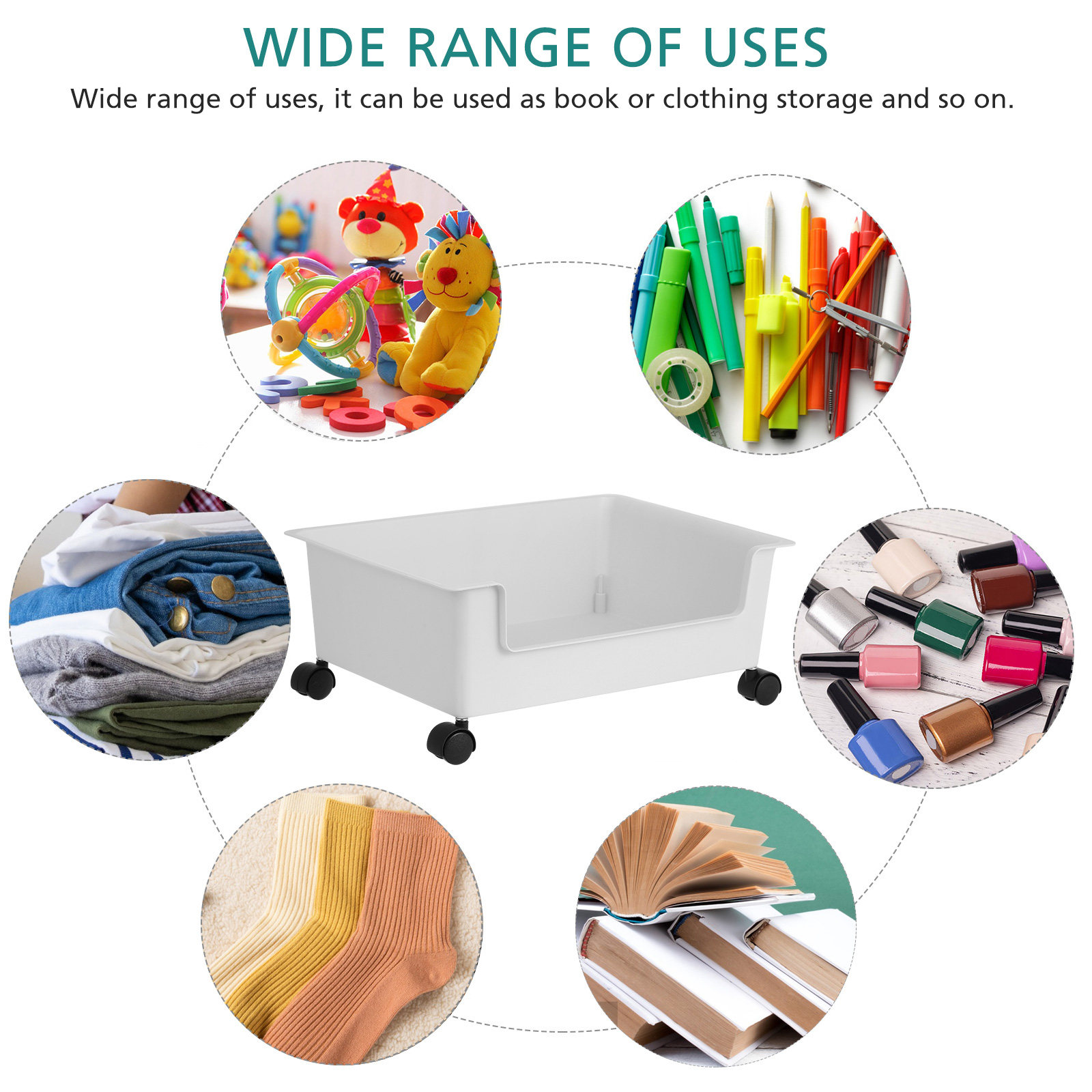 Book Storage Box Rolling Cart  - Book Cart Rolling review and price