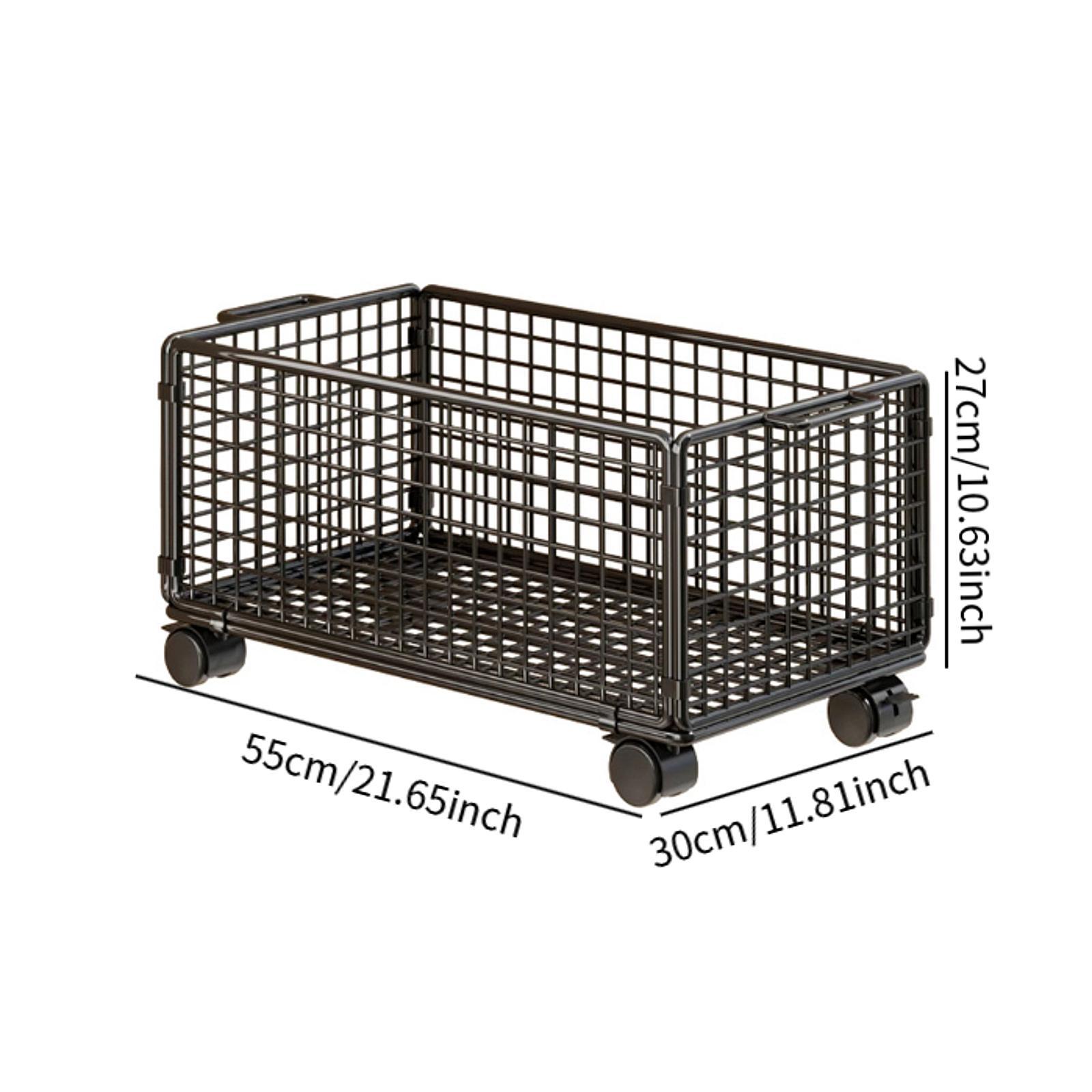 Under Desk Storage Cart Mesh R - Book Cart Rolling review and price