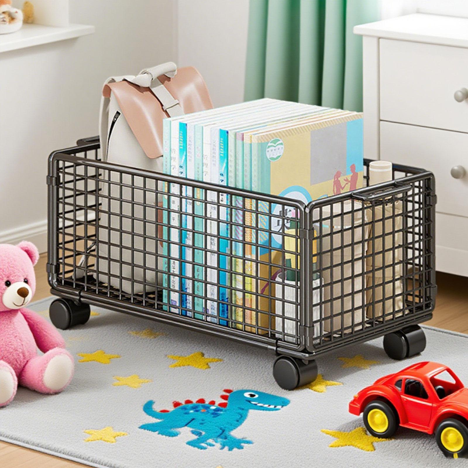 Under Desk Storage Cart Mesh R - Book Cart Rolling review and price