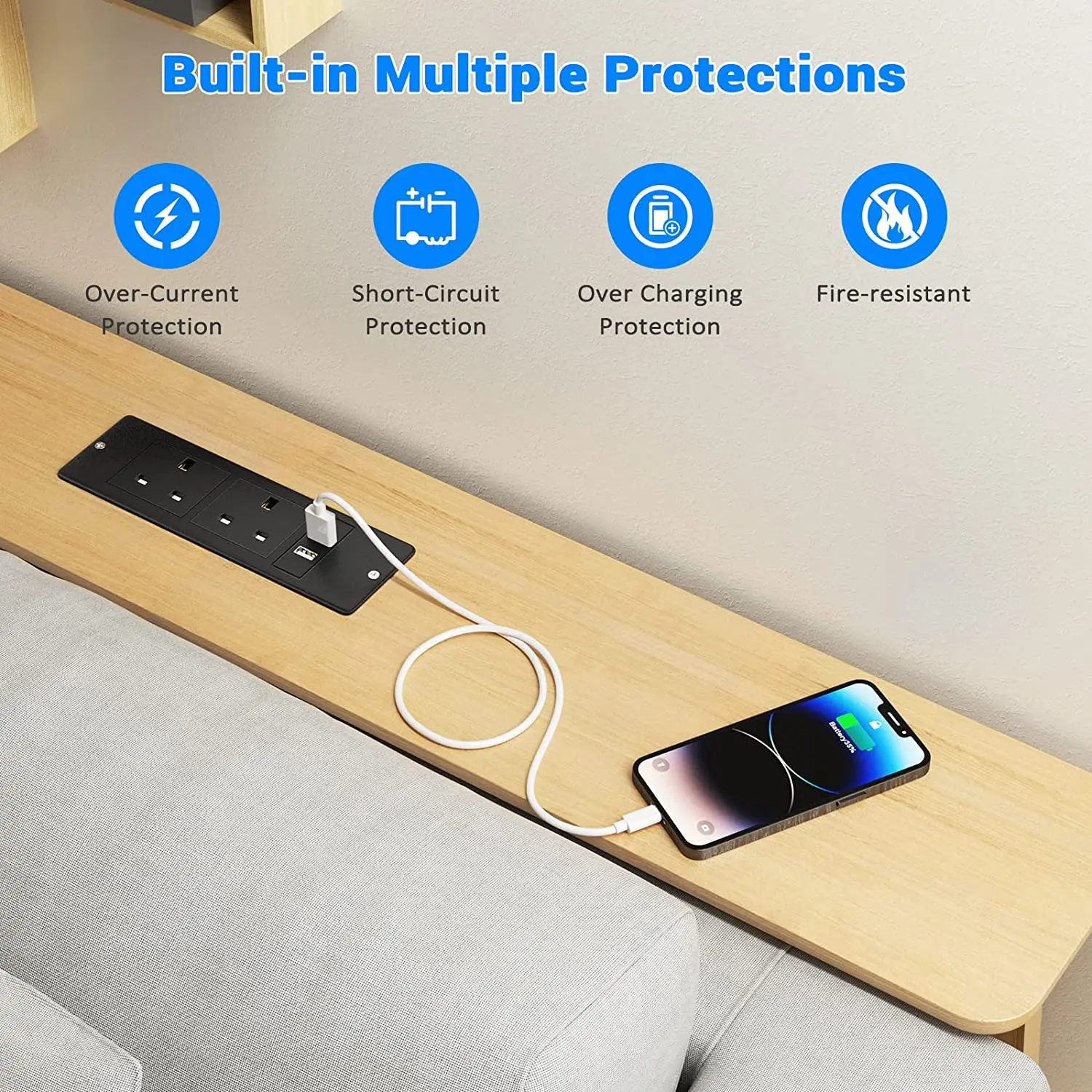 UK Embedded Table Hidden Socke - Office Furniture Uk review and price