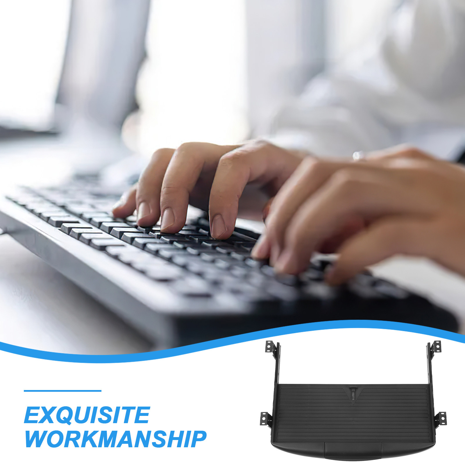 Keyboard Tray Double Layer Dra - Keyboard Drawer Under review and price