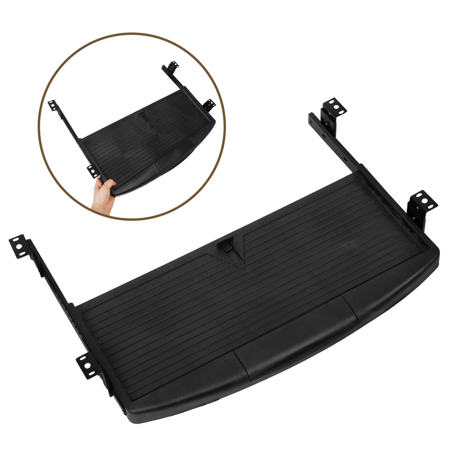 Slide Out Keyboard Tray Under  - Keyboard Drawer Under review and price