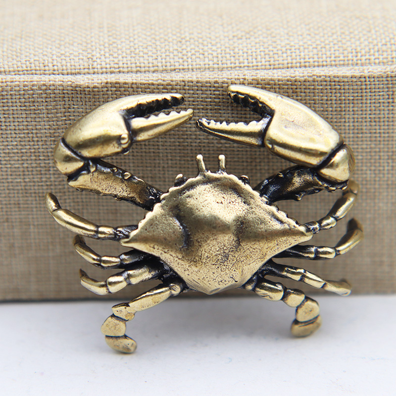 Brass Crab Small Statue Deskto - Office Furniture Solutions review and price