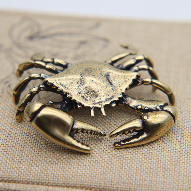 Brass Crab Small Statue Deskto - Office Furniture Solutions review and price