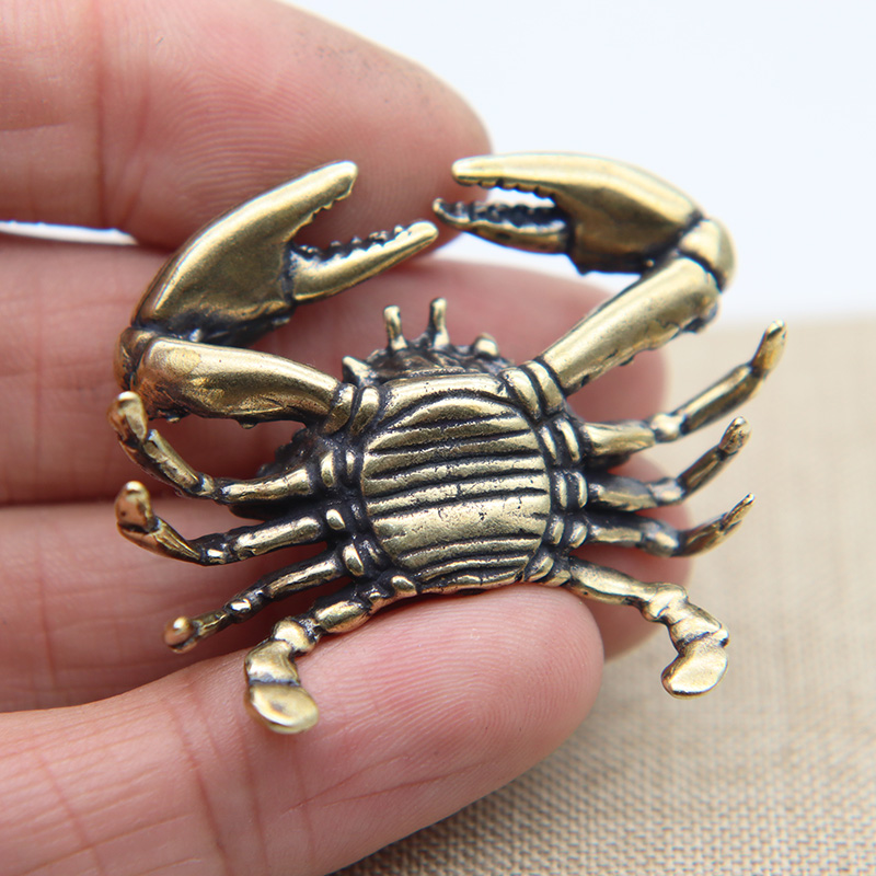 Brass Crab Small Statue Deskto - Office Furniture Solutions review and price