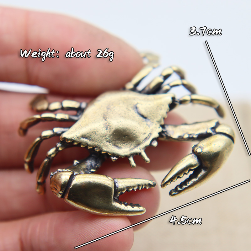 Brass Crab Small Statue Deskto - Office Furniture Solutions review and price