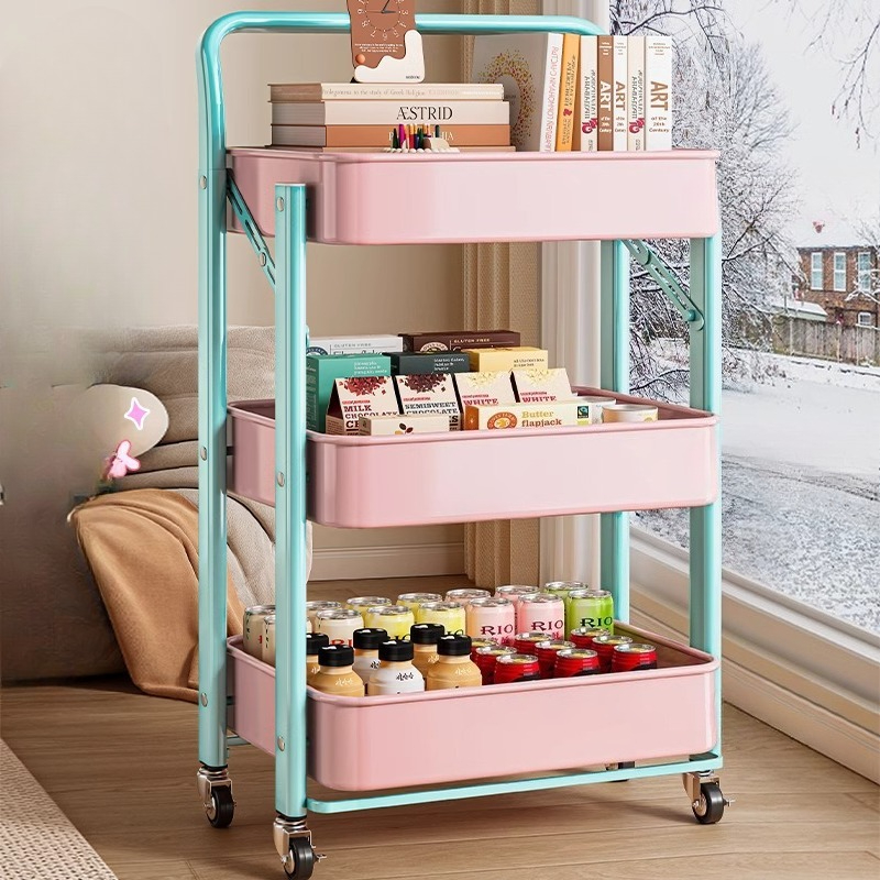 Foldable Multi Tier Rolling Tr - Book Cart Rolling review and price