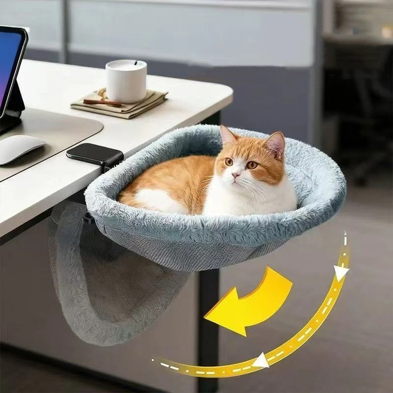 One-Click Folding Semi-Circula - Under Desk Hammock review and price