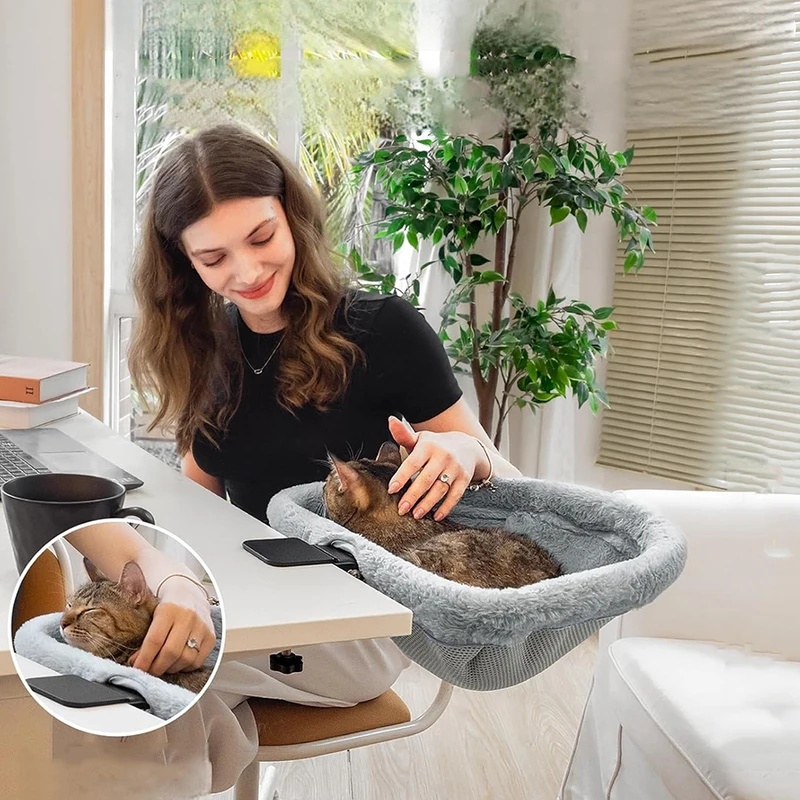 One-Click Folding Semi-Circula - Under Desk Hammock review and price