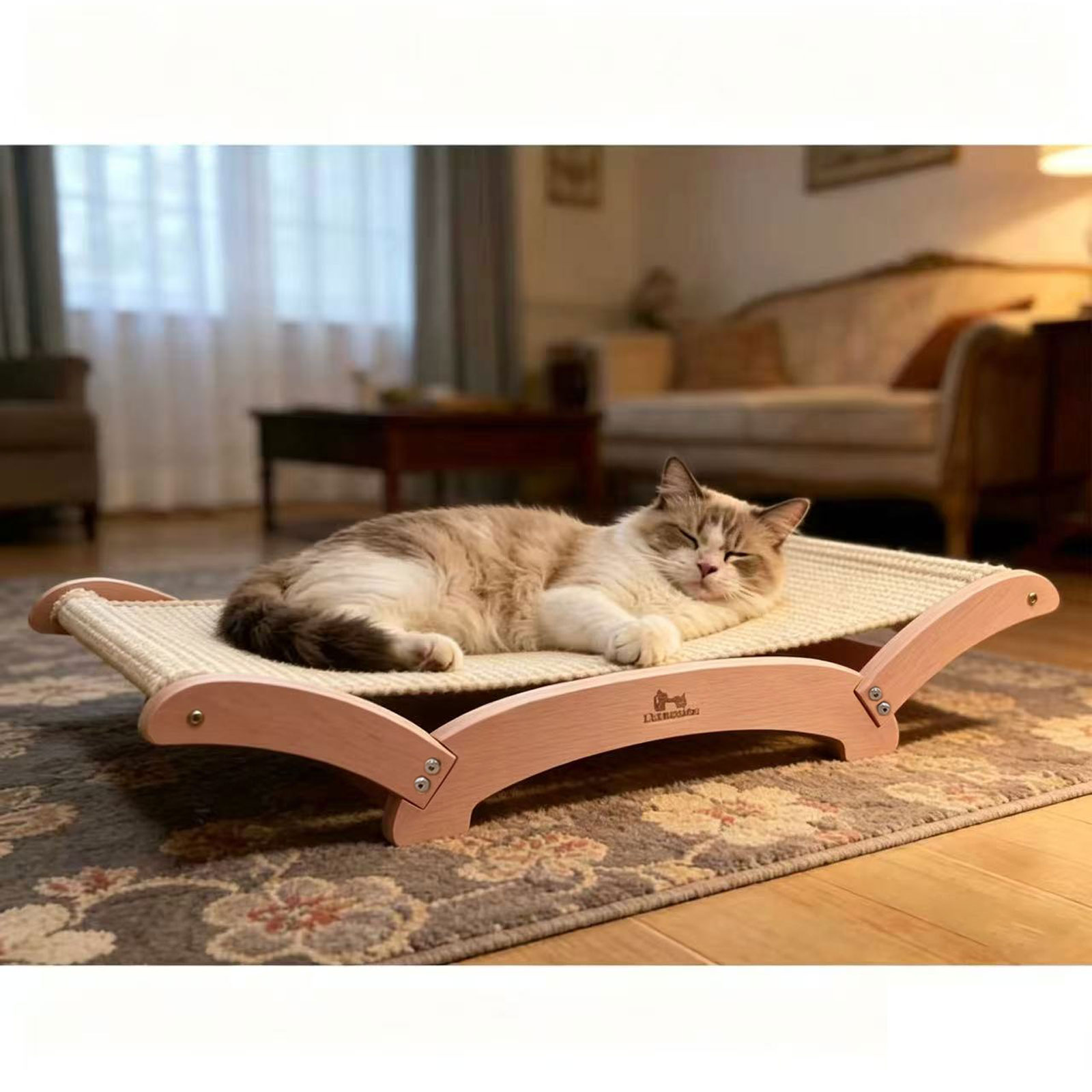 Sisal Cat Scratcher Bed for In - Under Desk Hammock review and price