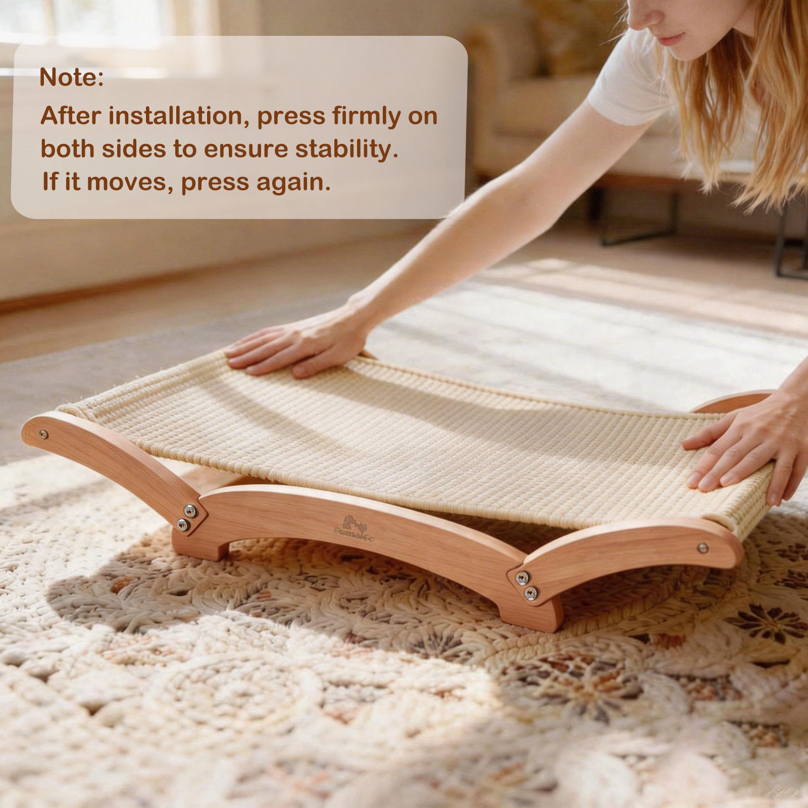 Sisal Cat Scratcher Bed for In - Under Desk Hammock review and price