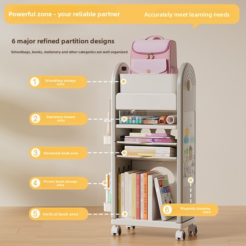 Multi-Tier Rolling School Bag  - Book Cart Rolling review and price