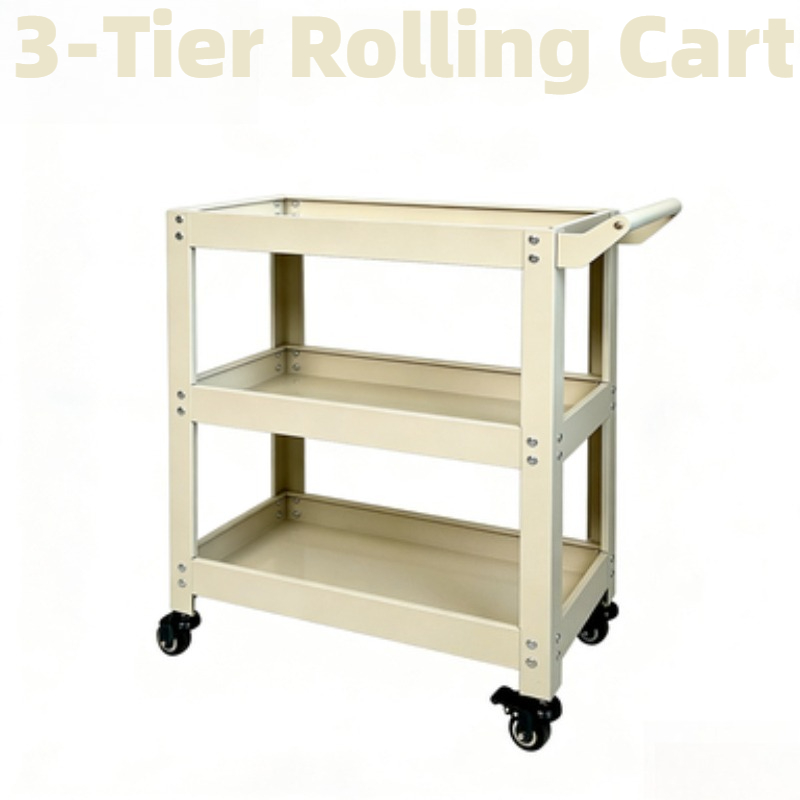 3 Tier Metal Storage Cart Mult - Book Cart Rolling review and price
