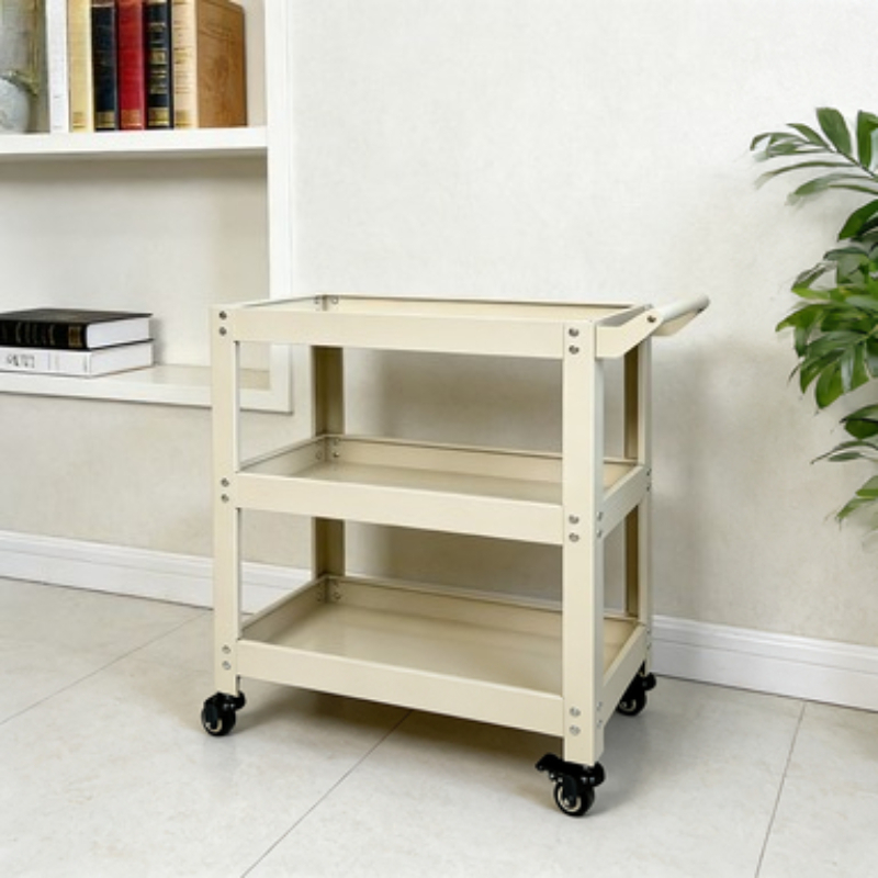 3 Tier Metal Storage Cart Mult - Book Cart Rolling review and price