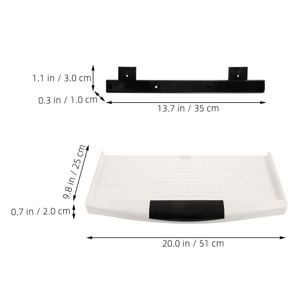 1Set Keyboard Tray Under Desk  - Keyboard Drawer Under review and price