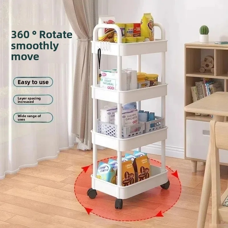 5-Tier Rolling Storage Cart wi - Book Cart Rolling review and price