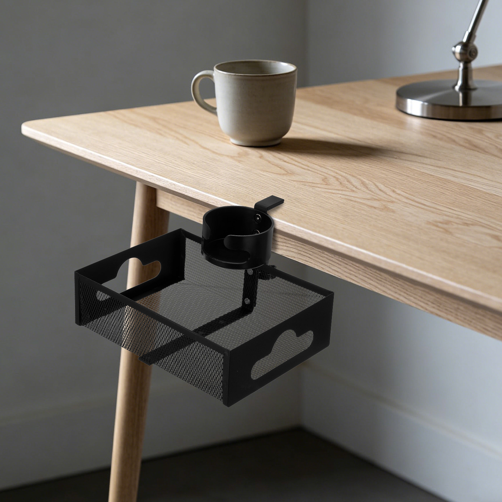 Clip on Desk Edge Snack Organi - Cable Tray Under Desk review and price