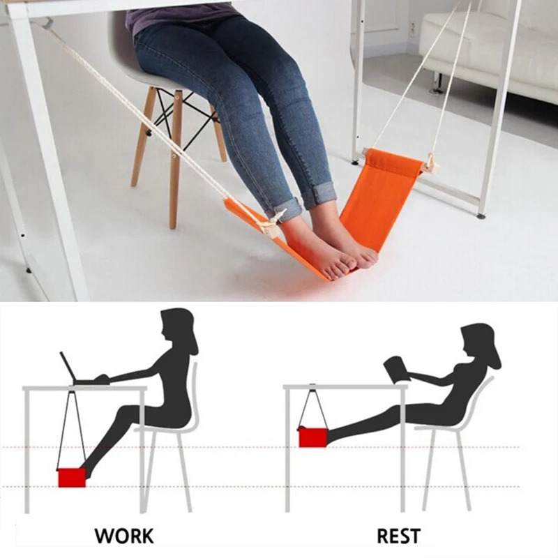 Adjustable Polyester Foot Hamm - Under Desk Hammock review and price