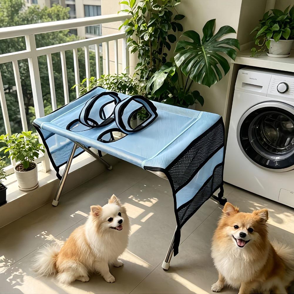 Folding Pet Grooming Hammock Q - Under Desk Hammock review and price