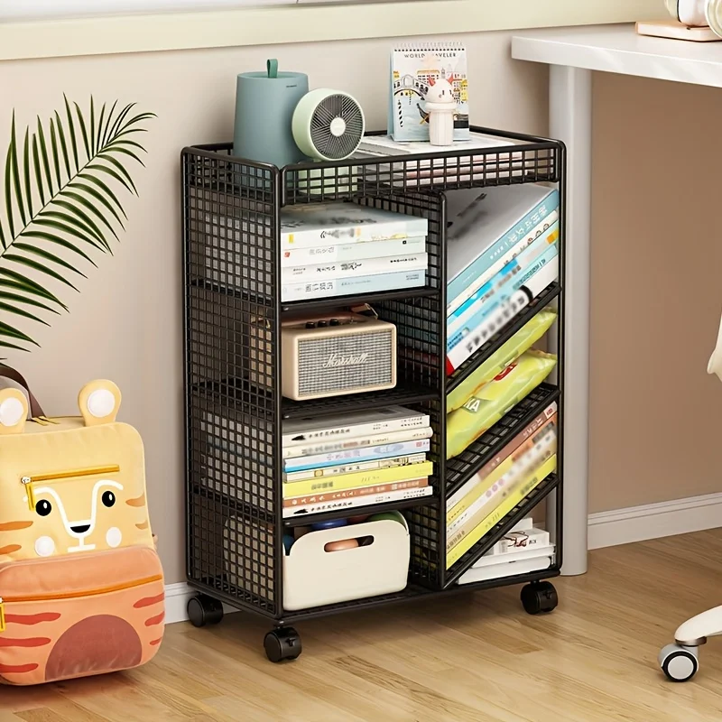Rolling Book Cart -  Metal Mob - Book Cart Rolling review and price