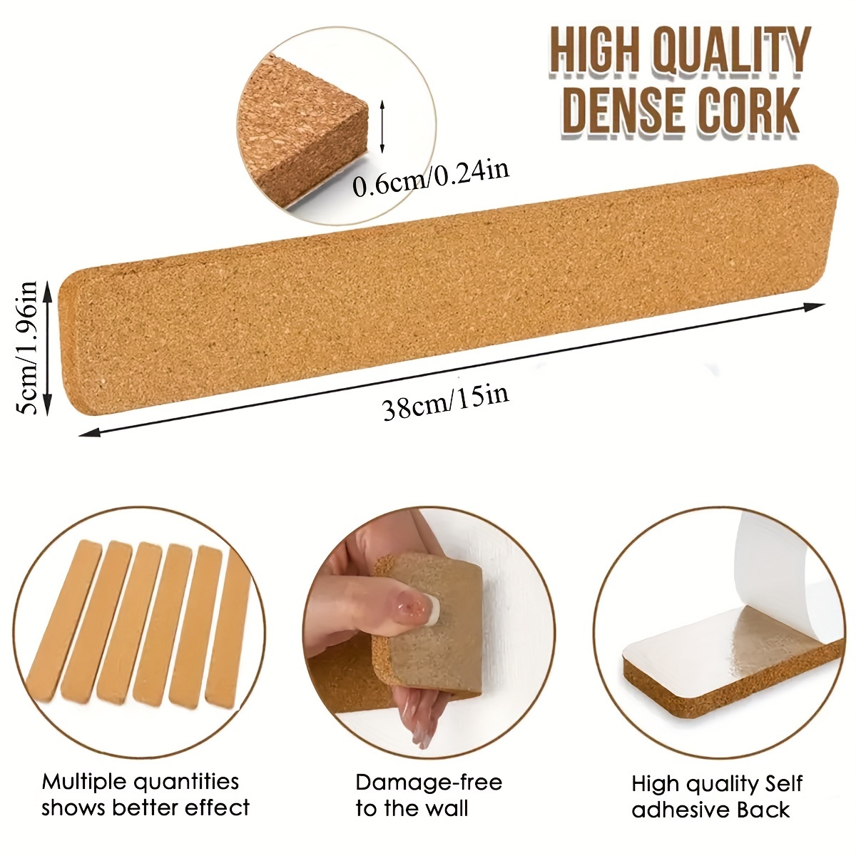 Long Cork Board Strips, Cork F - Office Furniture Online review and price